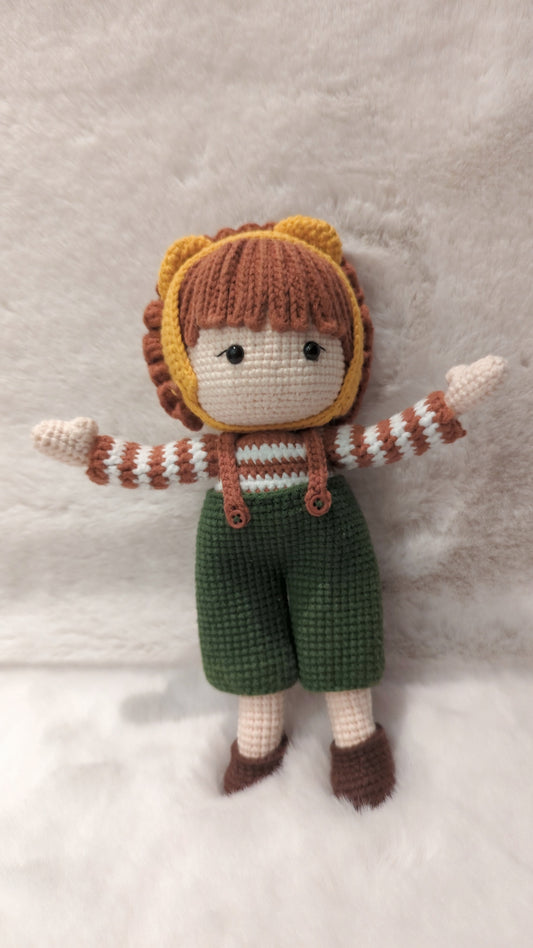 Handmade Crochet Adventure Doll