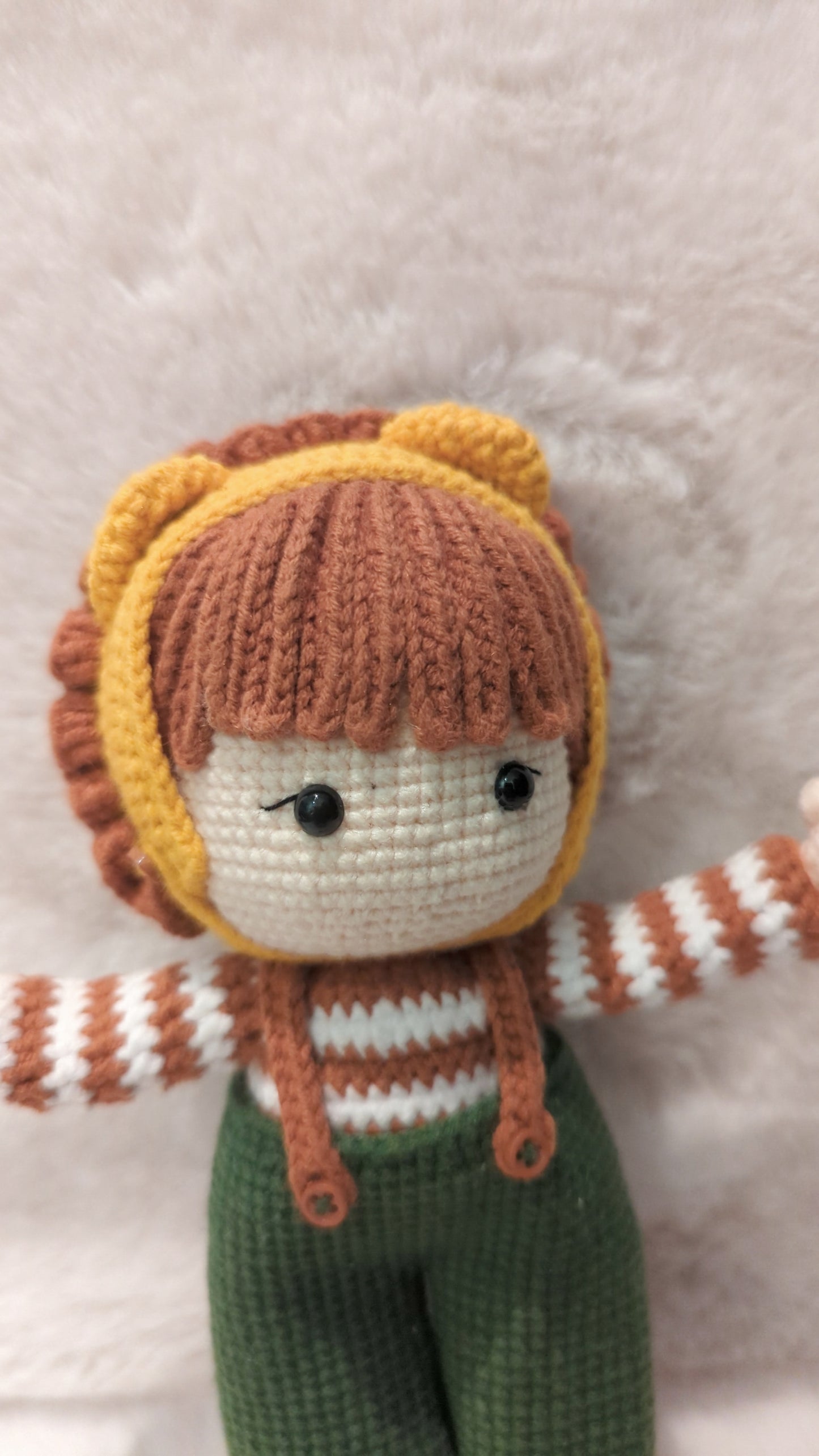 Handmade Crochet Adventure Doll