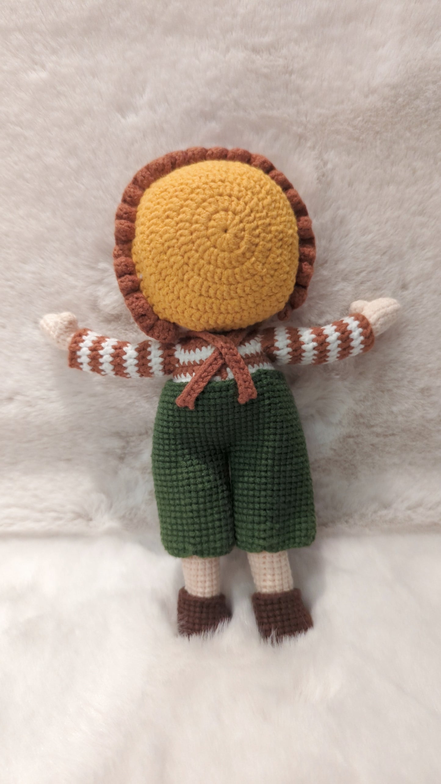 Handmade Crochet Adventure Doll