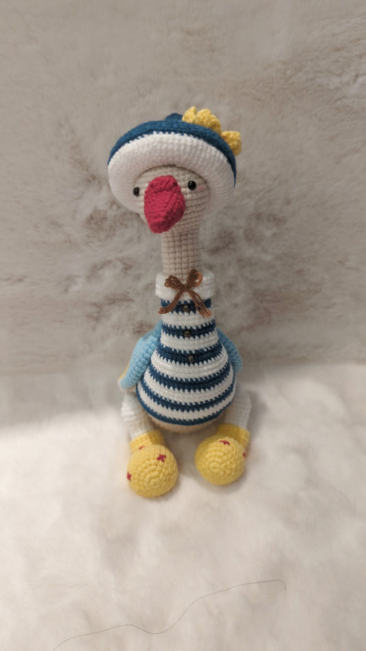 Handmade Crochet Duck