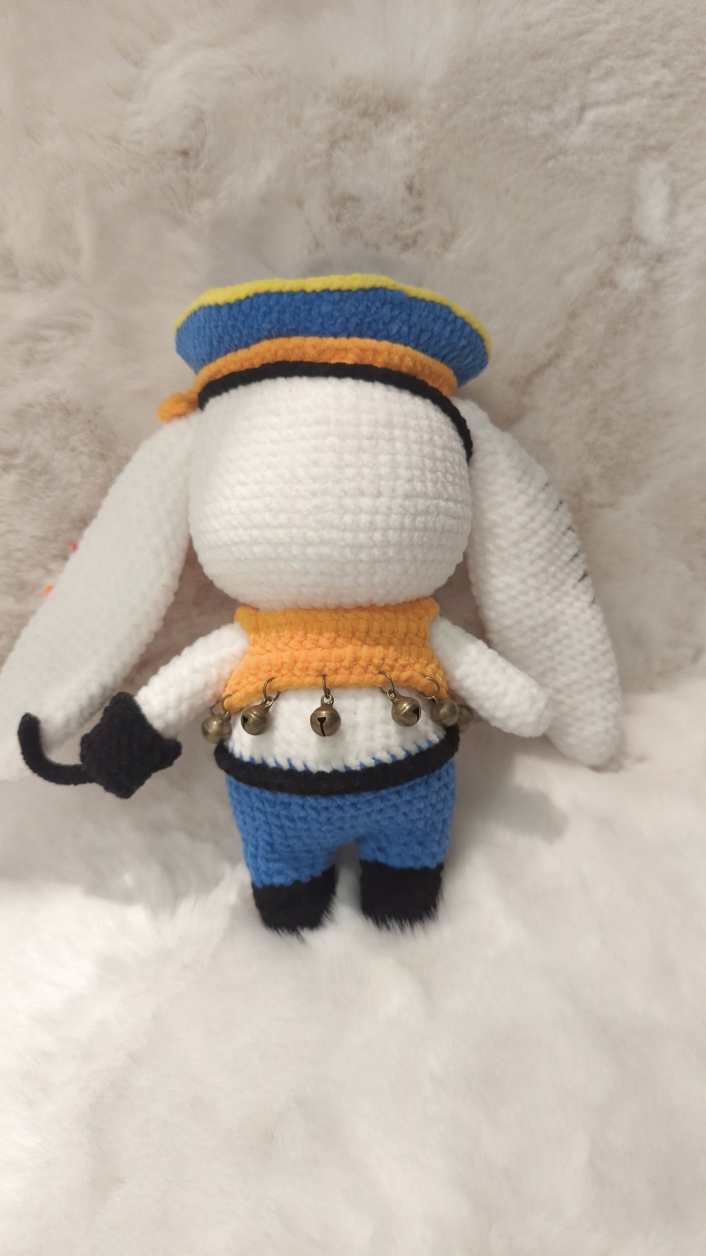 Handmade Crochet Pirate Rabbit