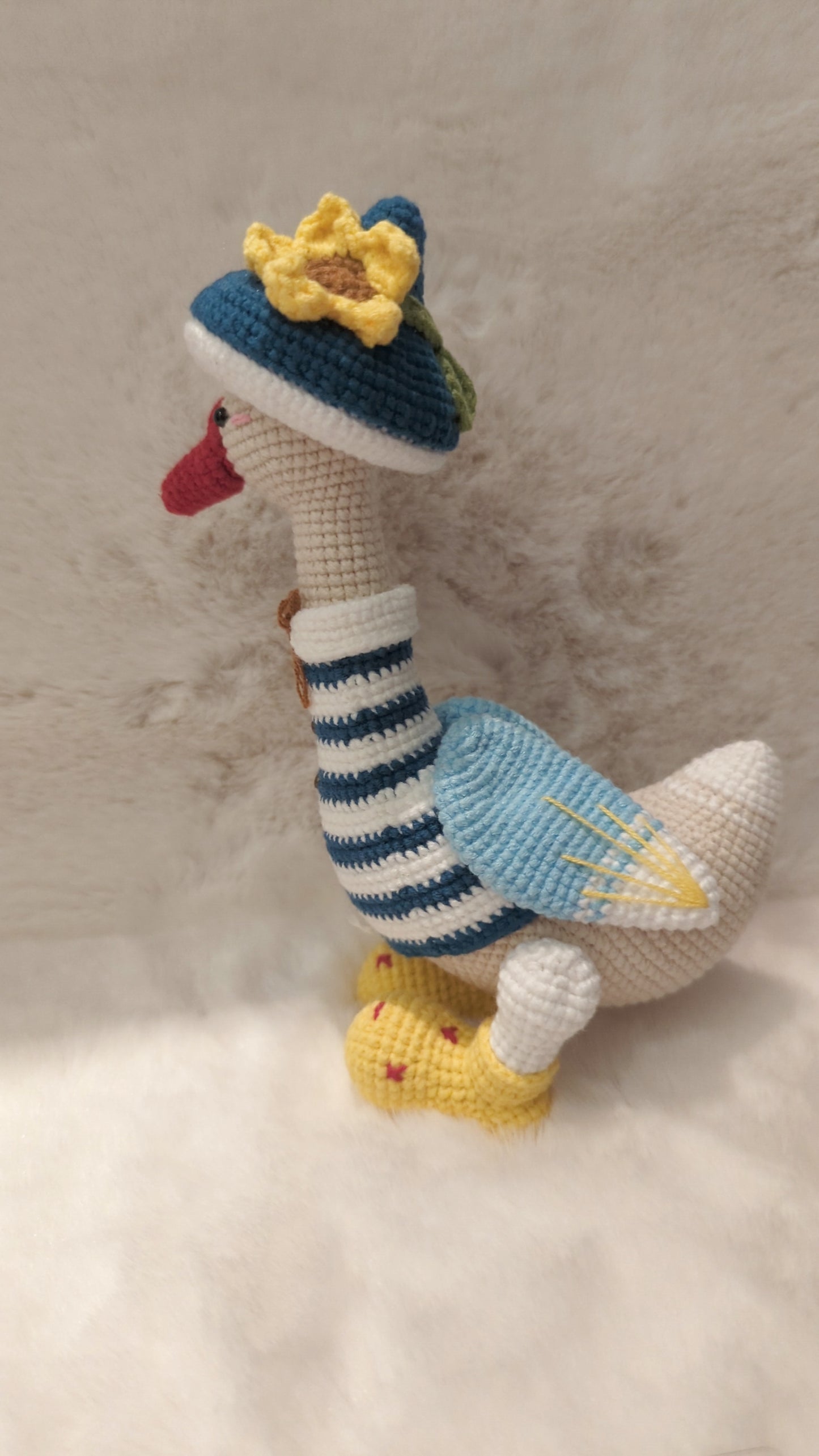 Handmade Crochet Duck