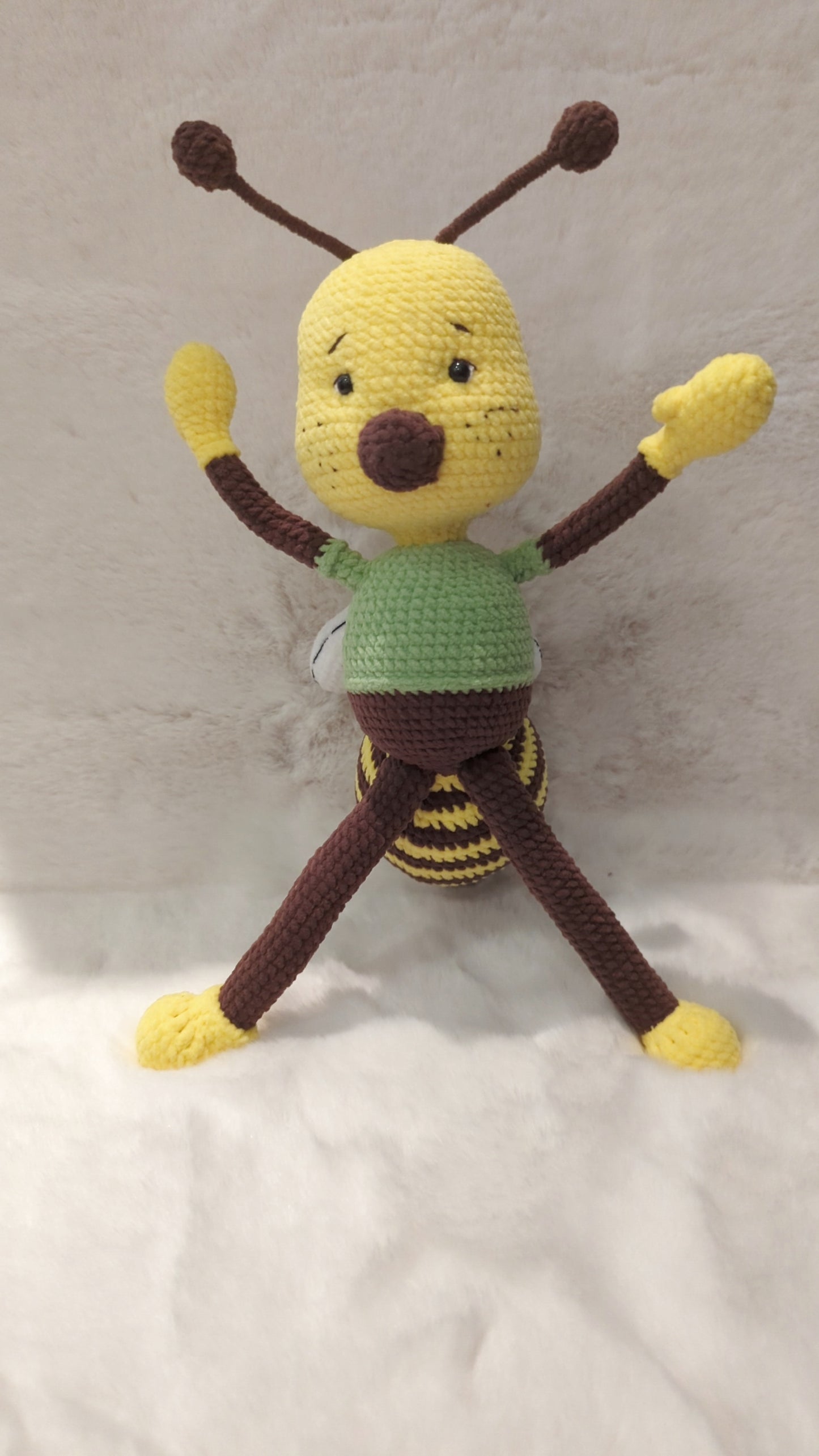 Handmade Crochet Bee