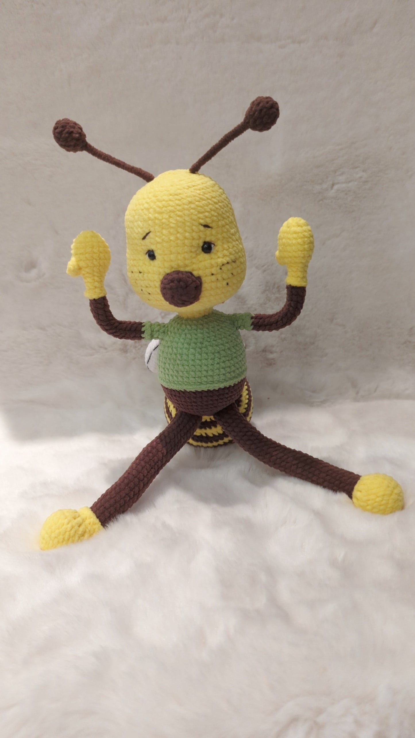 Handmade Crochet Bee