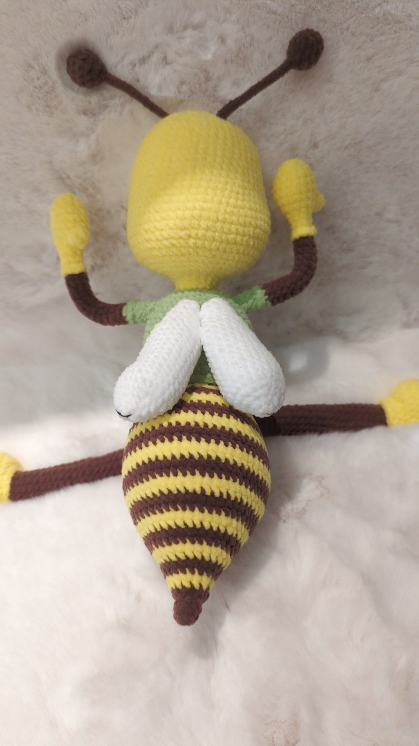 Handmade Crochet Bee